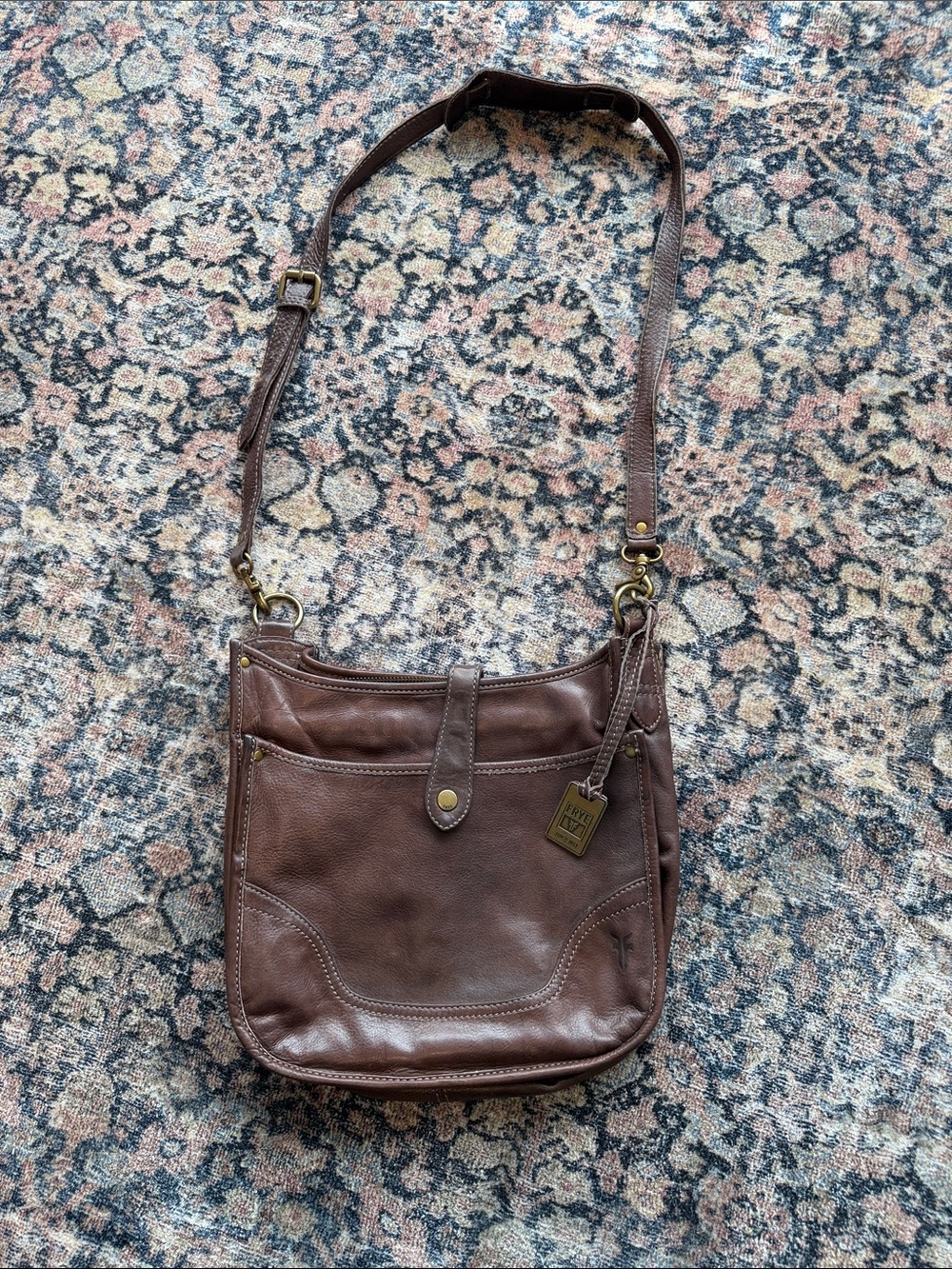 Frye Leather Campus Crossbody Bag